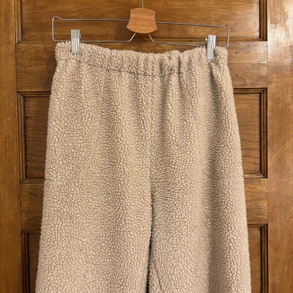 No.6 Store George Sherpa Sweatpant in Tan - XS/S - Picture 5 of 13